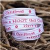 Order Christmas Owl Ribbon - Hoot/Snowy